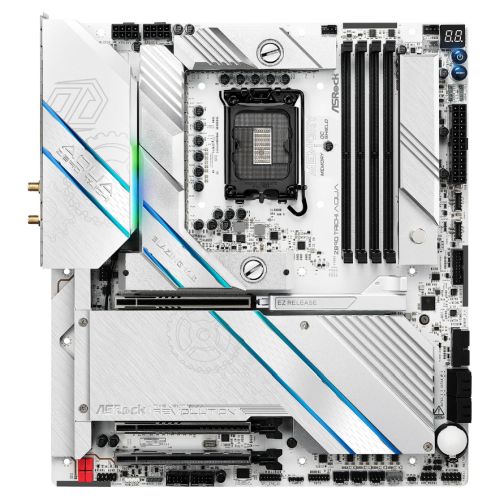ASRock Z890 Taichi AQUA Motherboard - EATX, DDR5, Wi-Fi 7, 10G LAN ASRock Z890 Taichi AQUA Motherboard - EATX, DDR5, Wi-Fi 7, 10G LAN